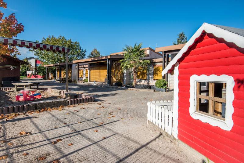 Außenbereich Kindergarten "Kinderarche" Legelshurst