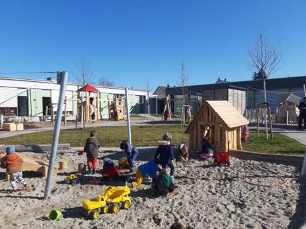 Sandspielplatz Kindergarten Bodersweier